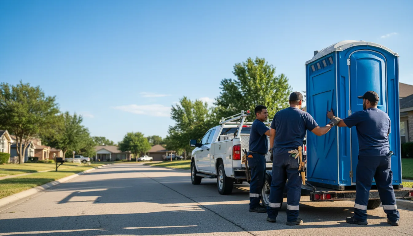 Portable Toilet Rental in Verden, OK near me